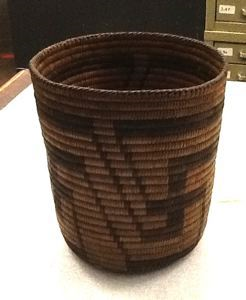 Image of Basket with Whirling Wind Motif