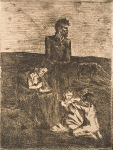 Image of The Poor Ones (Les Pauvres) from the suite The Saltimbanques