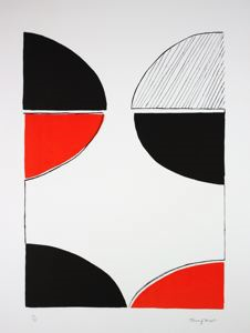 Image of Red and Black Linear