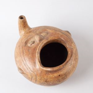 Image of Vessel in the Form of a Head with Open Mouth