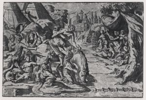 Image of Clelia Crossing the Tiber