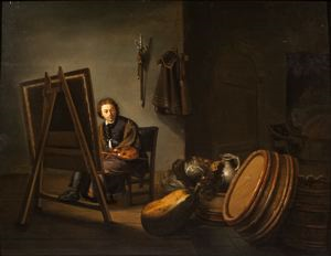 Image of An Artist in His Studio