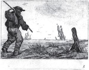 Image of Fishermen by the Shore, Plate 5