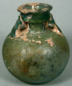 Image of Pale Green Glass Aryballos