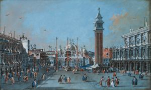 Image of View of the Piazza San Marco (Veduta della Piazza di S. Marco)