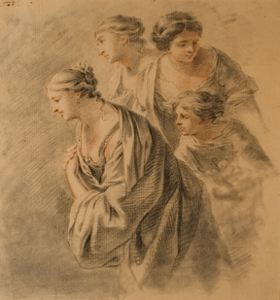 Image of Four Female Figures