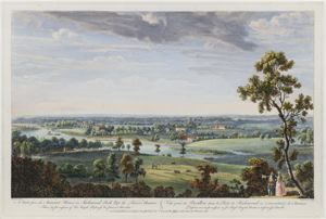 Image of A Grand View of Richmond Park Up the River Thames