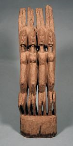 Image of Four Tellem Figures