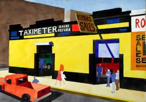 Image of Untitled (Bronx Storefront, "Taximeter")
