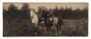 Image of Iroquois Boy and Girl on Horseback 