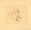 Image of Seated Man Tying His Shoe