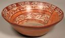 Image of Bowl with Geometric Design