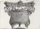 Image of Basket Capital with Fruit and Satyr Head