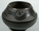 Image of Black-on-Black Jar with Avanyu Motif