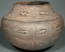 Image of Polychrome Water Jar (Olla) with Maze Design