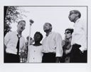 Image of SNCC workers Bob Zellner, Bernice Reagon, Dottie Miller (Zellner), and Avon Rolling, Danville, Virginia, June 1963 from the "Civil Rights Portfolio 1962-1964"